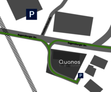 Quanos Solutions, Standort, Amberg, Anfahrt